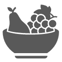 Icono bol de fruta