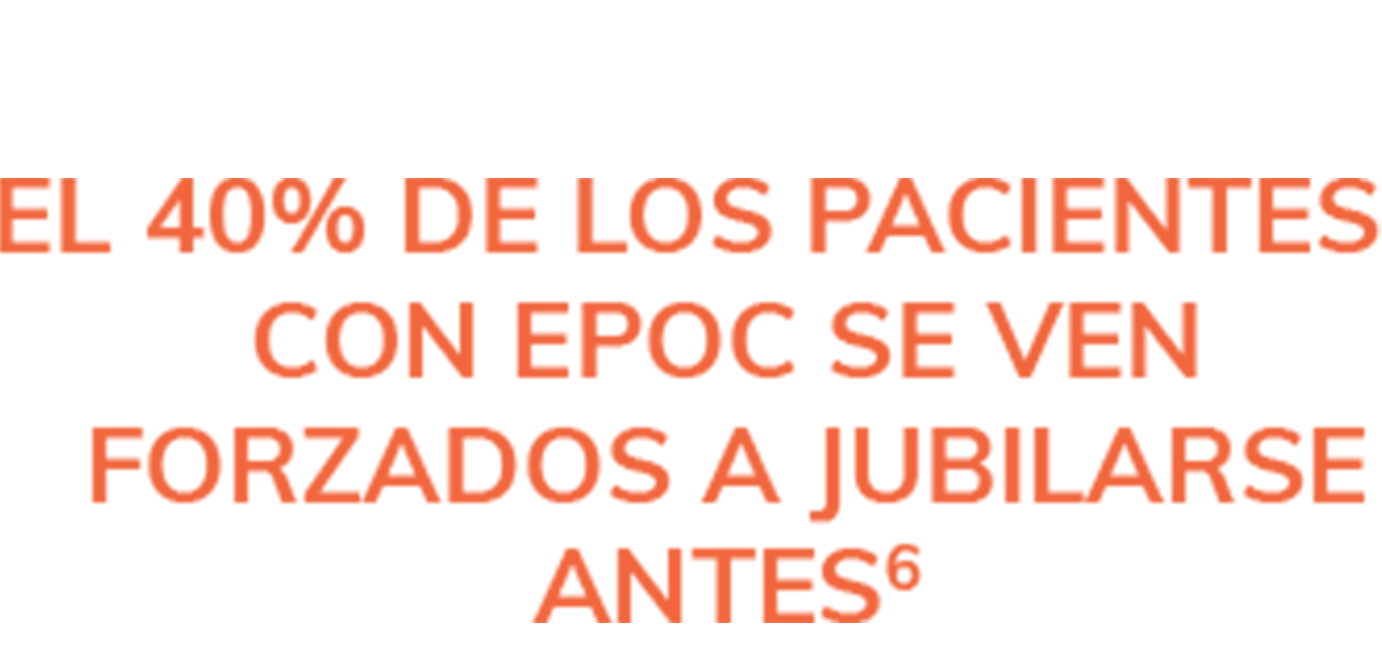 Jubilación anticipada de pacientes de EPOC Jubilación anticipada de pacientes de EPOC